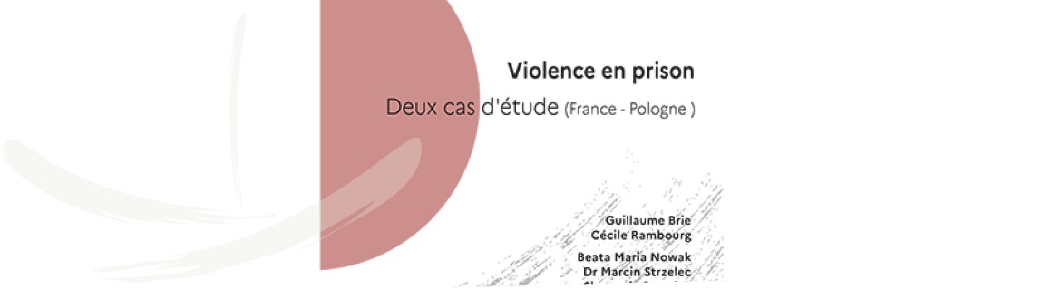 Vient de paraître : dossier thématique du Cirap « Violence en prison Deux cas d'étude (France - Pologne) » - Sous la direction de Guillaume Brie et Cécile Rambourg.