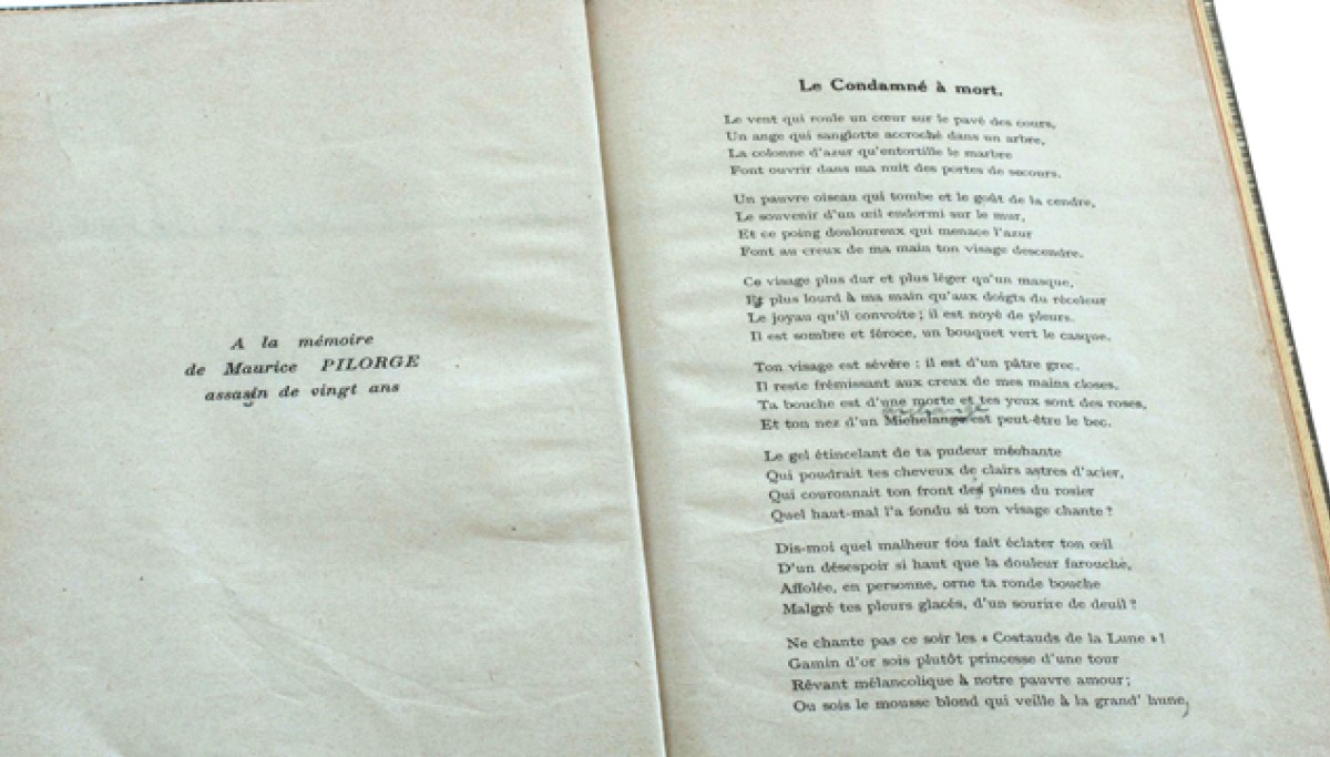 Enap, les Pépites du CRHCP. GENET Jean - Le condamné à mort. Fresnes, sept 1942