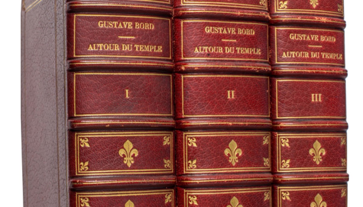Enap, les Pépites du CRHCP. BORD Gustave - Etudes sur la question de Louis XVII, Autour du Temple, 1912