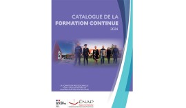 Le catalogue de la formation continue 2024 de l’Énap