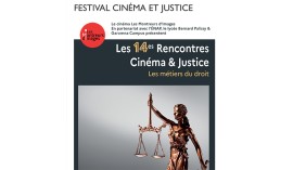 Festival « Cinéma et Justice » - 24, 25 et 26 janvier 2024