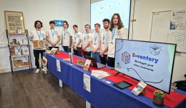 Une Collaboration Fructueuse entre l'ESIEA et l'ÉNAP : Présentation de l'application 'e-ventory' lors du « Tech Day »