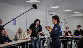 Clap de début de tournage pour Guillaume Massart