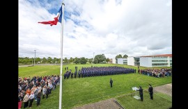 Minute de silence à l’ÉNAP