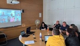 Webinaire entre l’ÉNAP et le Centre suisse de compétences en matière d’exécution des sanctions pénales sur la digitalisation de la formation pénitentiaire