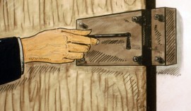 clé et porte