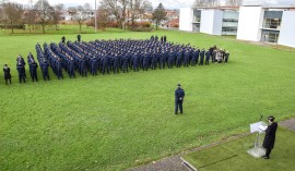 Arrivée de la 220e promotion d'élèves surveillants