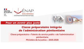 Classe préparatoire intégrée de l’administration pénitentiaire : ouverture des inscriptions !