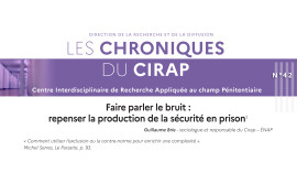 Chronique n°42 du CIRAP : un nouveau regard sur la sécurité dynamique