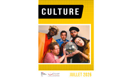 Visuel de la programmation culturelle de Juillet 2026