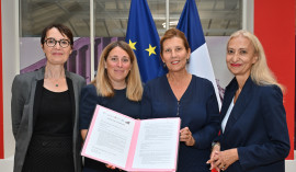 Signature convention 4 écoles justice