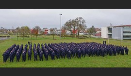 Arrivée de la 204e promotion d’élèves surveillants