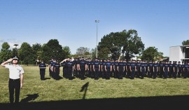 Cérémonie de fin de formation des lieutenants de la 26e promotion 