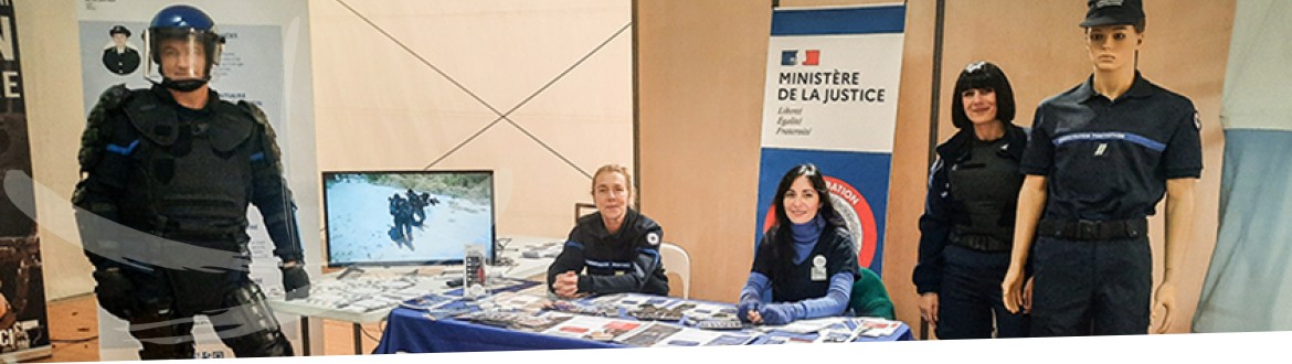 La promotion des métiers : l’Énap présente sur son territoire pour présenter les métiers pénitentiaires