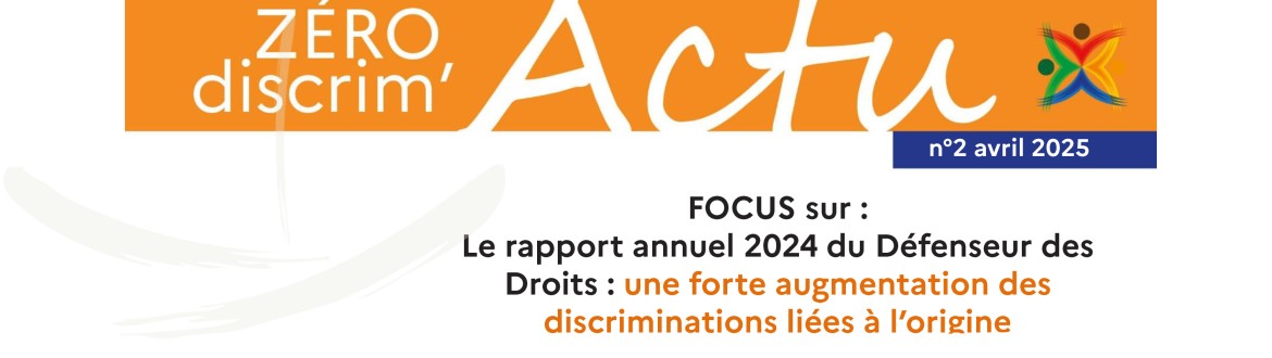 Newsletter n°2 du groupe ZERO DISCRIM