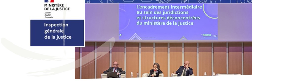 Mme Sophie Bondil, directrice de l’ÉNAP a participé à la Journée de l’Inspection générale de la Justice le 1e décembre