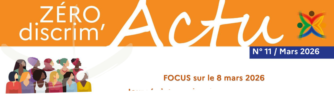En-tête de la newsletter n°11 de Zéro Discrim