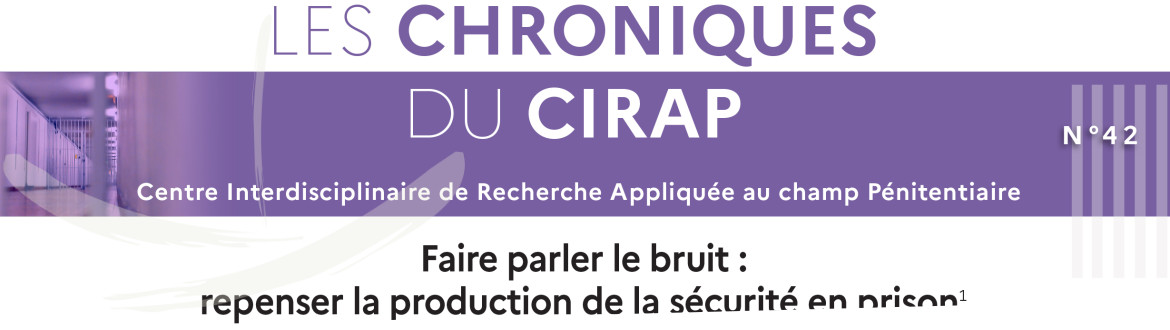 Chronique n°42 du CIRAP : un nouveau regard sur la sécurité dynamique