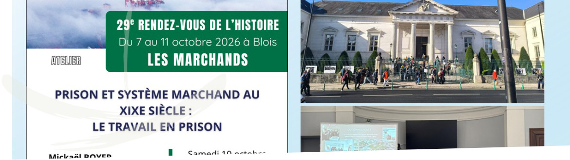 L’Ecole nationale d’administration pénitentiaire était présente aux 29e Rendez-vous de l’Histoire de Blois. 