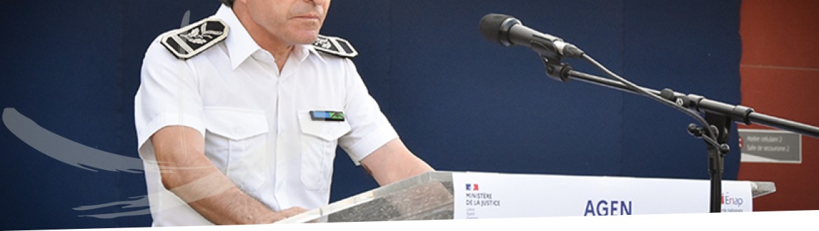 Cérémonie de fin de formation de la 212ème promotion de surveillants