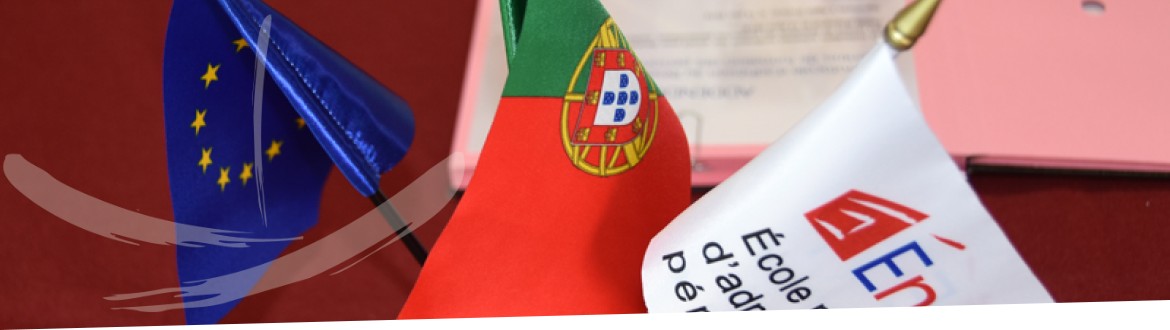 L’Enap signe une convention avec le Portugal, juin 2018