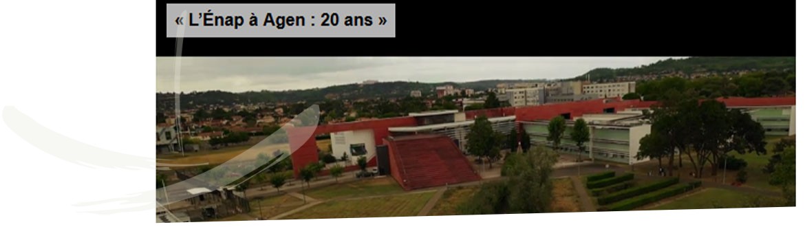 Vient de paraître : « L’Énap à Agen : 20 ans » 