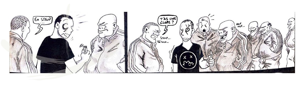 Histoire - Parcours virtuels. L'art en prison - Les arts plastiques, bande dessinée