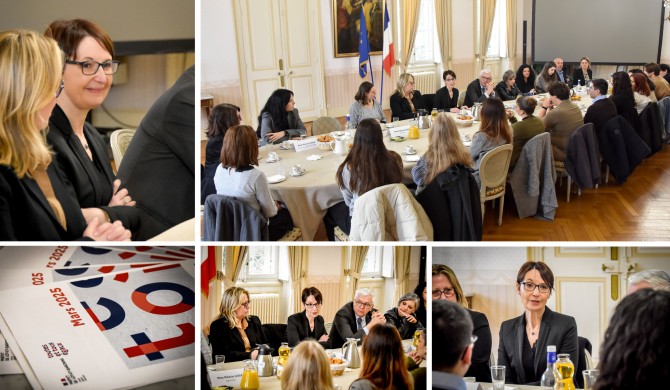 Photos de l'intervention de Sophie Bondil à la préfecture