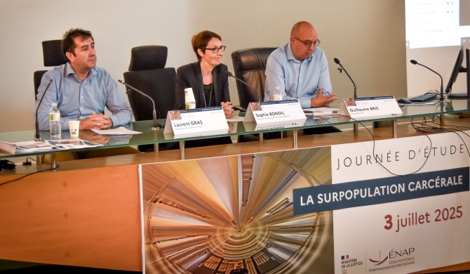 Journée d’étude sur la surpopulation carcérale organisée le 3 juillet 2025