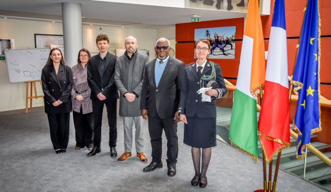 Délégation à l’ÉNAP de l’Institut National de Formation Judiciaire et de l’École des Personnels Pénitentiaires de Côte d’Ivoire