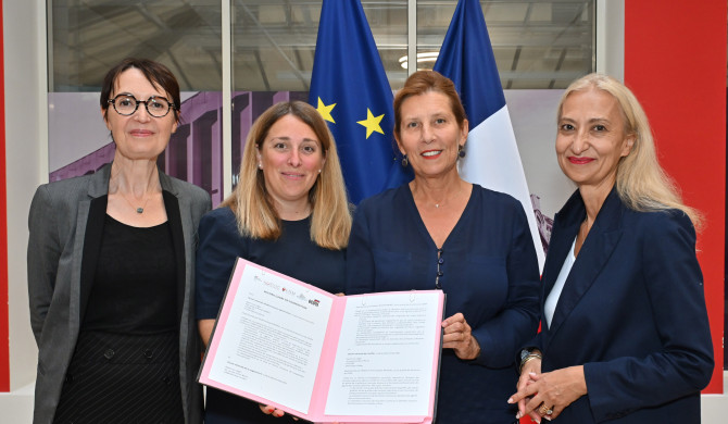 Signature convention 4 écoles justice