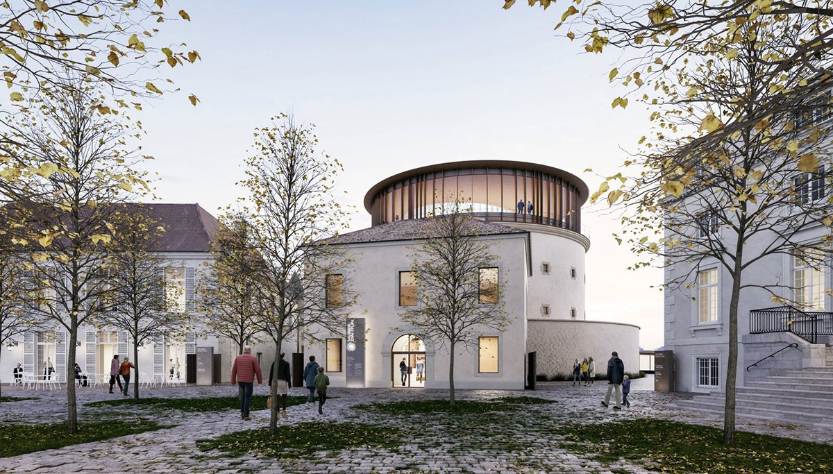 La maison d’arrêt d’Autun hier…  Un projet d’extension du musée Rolin d’Autun aujourd’hui. Crédit photo : Ville d'Autun.