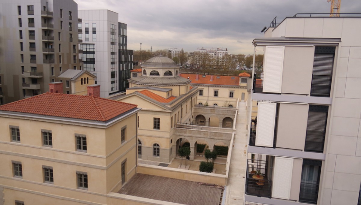 le campus de l'Université catholique de Lyon aujourd'hui