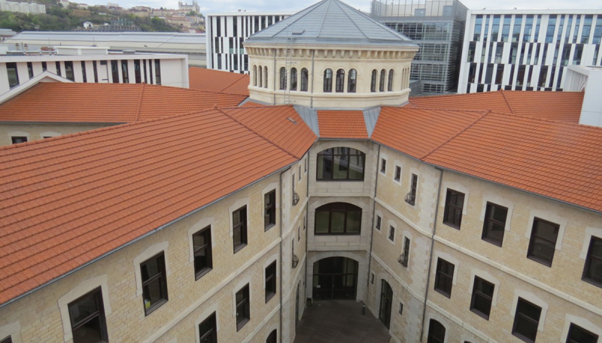 le campus de l'Université catholique de Lyon aujourd'hui