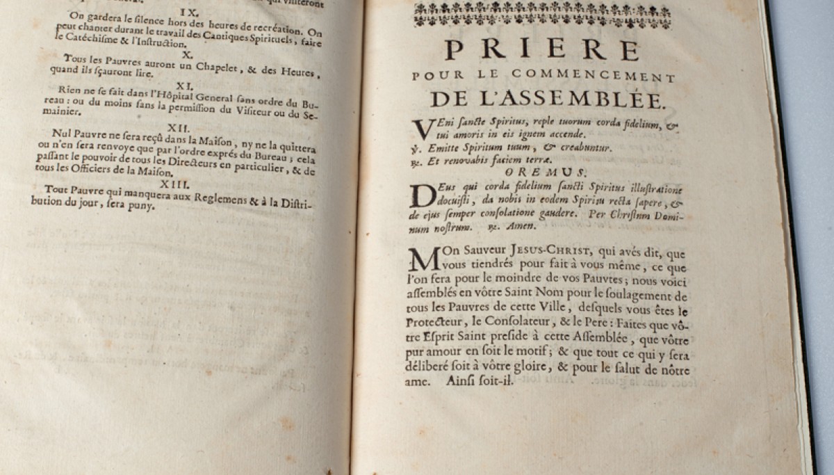 Enap, les Pépites du CRHCP. ANONYME - Règlemens de l’hôpital général de  la ville de Grenoble, [1712]