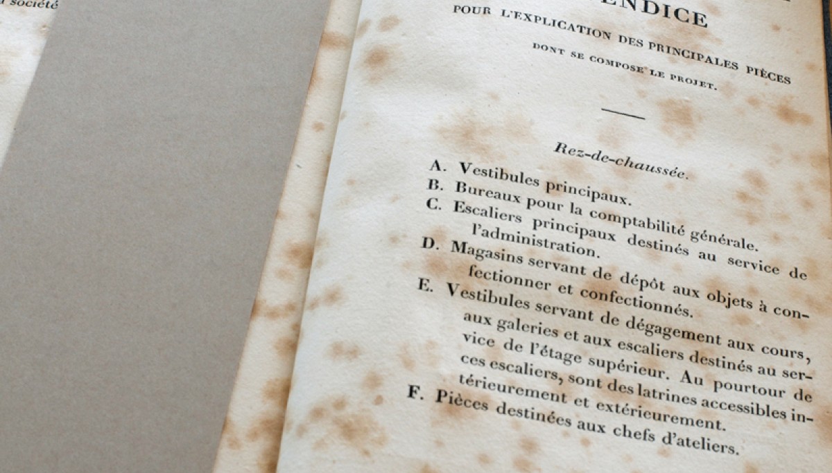 Enap, les Pépites du CRHCP. FRESNEL R.M. Projet d'Etablissement destiné à servir de refuge aux forçats & aux prisonniers libérés, chez Garnery, 1827