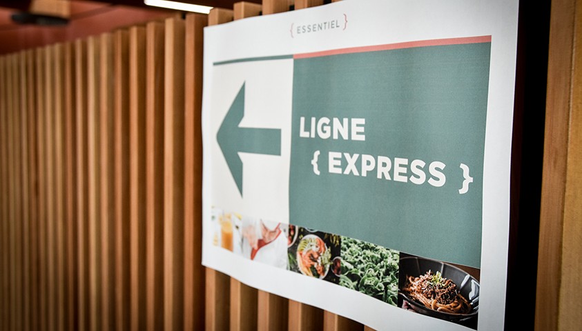 Un restaurant plus accueillant – une offre alimentaire plus diversifiée.