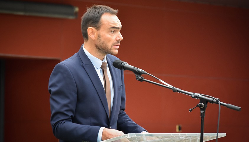 Arrivées de la 53e promotion de directeurs des services pénitentiaires, de la 17e promotion de directeurs pénitentiaires d’insertion et de probation, et de la 1e promotion de chefs de services pénitentiaires.