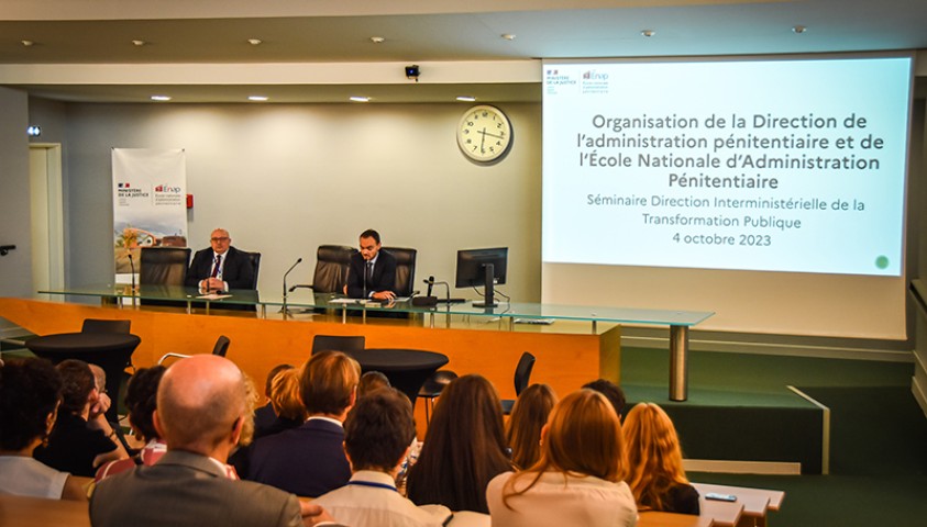 Accueil à l’Énap d’un séminaire de la Direction Interministérielle de la Transformation Publique (DITP)