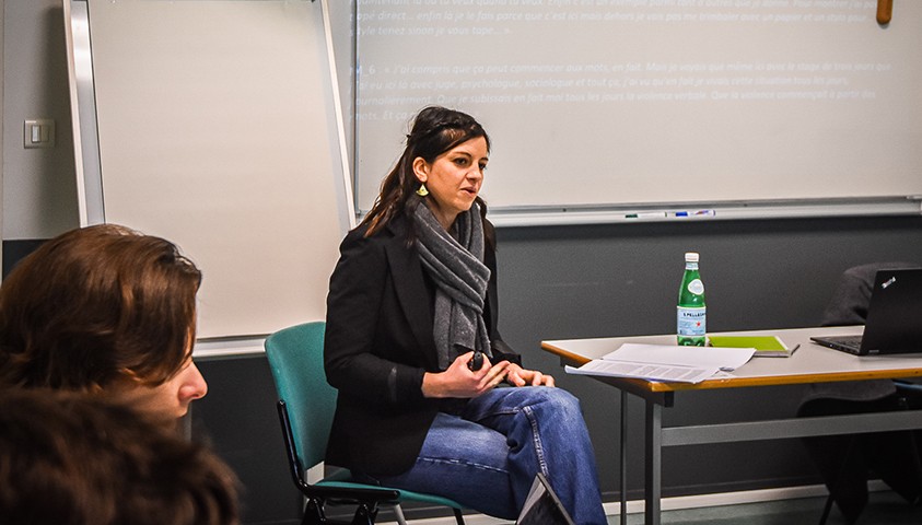 Atelier du Cirap : « Prise en charge des auteurs de violences conjugales – Construction d’une réponse en SPIP et expériences des auteurs » par Lucie Hernandez, enseignante-chercheure en psychologie