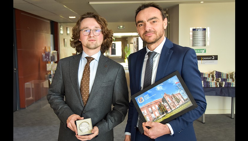 Accueil d’une délégation polonaise (Université de justice) et signature d’un accord de collaboration scientifique