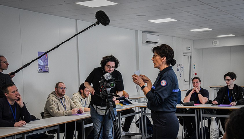 Clap de début de tournage pour Guillaume Massart