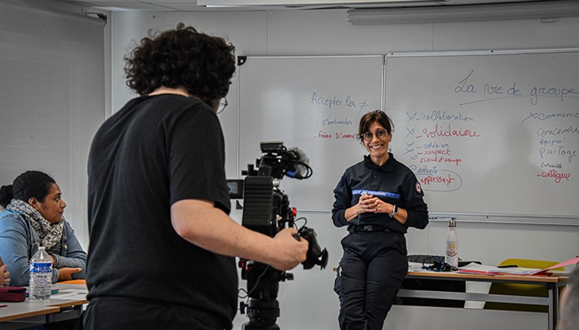 Clap de début de tournage pour Guillaume Massart