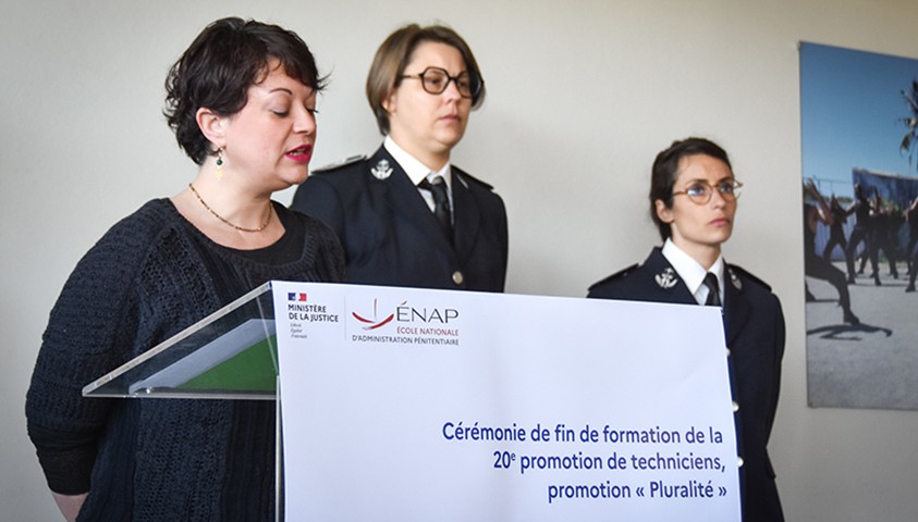 Cérémonie de fin de formation de la 20e promotion de Techniciens « PLURALITÉ »