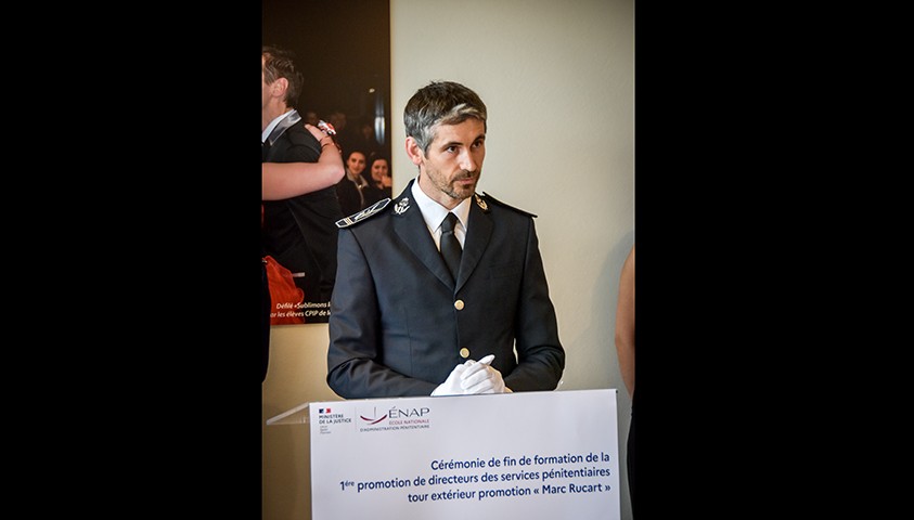 Cérémonie de fin de formation de la 1e promotion de directeurs des services pénitentiaires - Tour extérieur