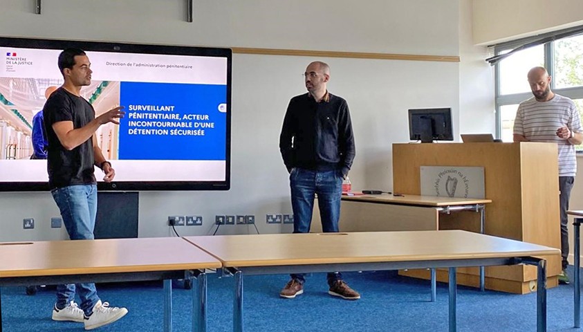 Visite d’étude en Irlande sur les surveillants pénitentiaires coordinateurs de la gestion intégrée de la peine (1-4 juillet 2024)