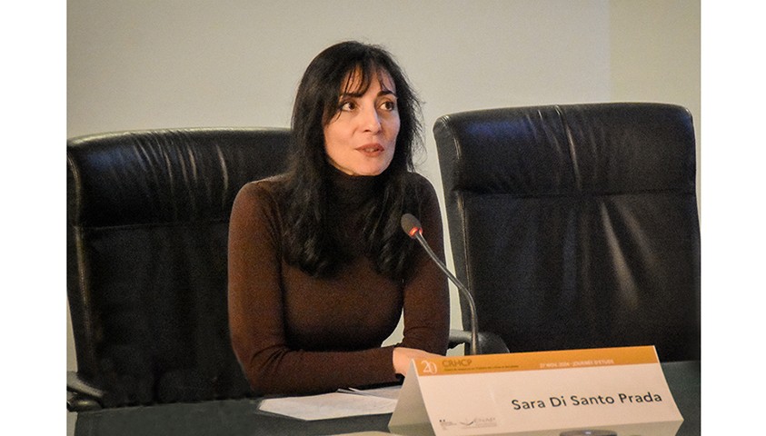 Discours de clôture de Sara Di Santo Prada, cheffe du département des ressources documentaires, historiques et des actions culturelles, et adjointe au directeur de la recherche et de la diffusion