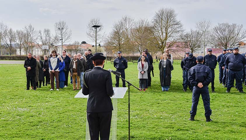 Discours de Sophie Bondil - Levée des couleurs du 3 mars 2025