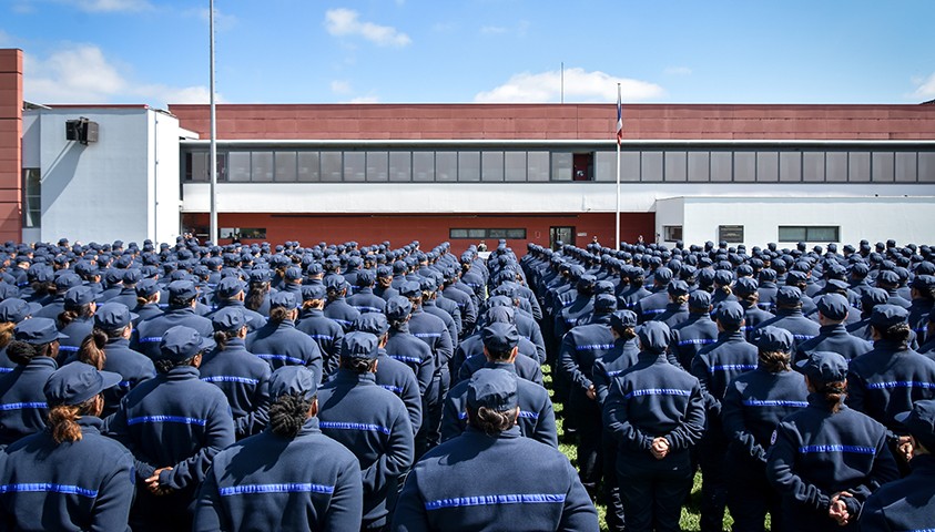 Entrée en formation et accueil institutionnel de la 221e promotion de surveillants pénitentiaires