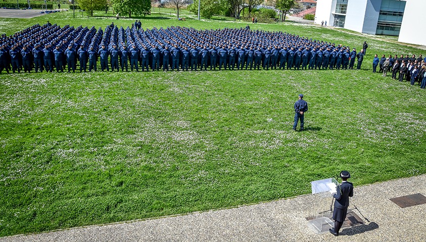 Entrée en formation et accueil institutionnel de la 221e promotion de surveillants pénitentiaires